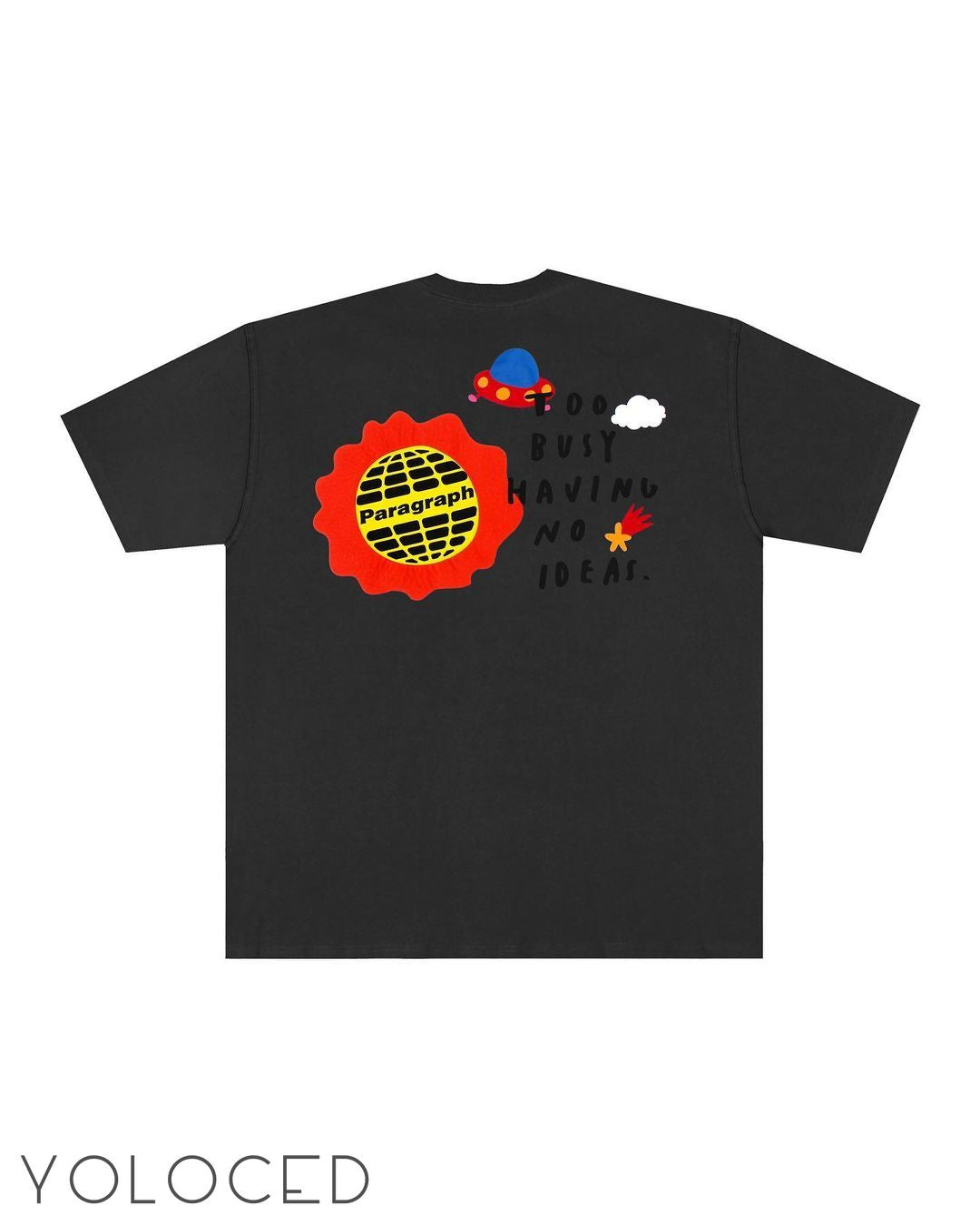 【復刻！】PARAGRAPH/21SS カラフルハッピー半袖Tシャツ