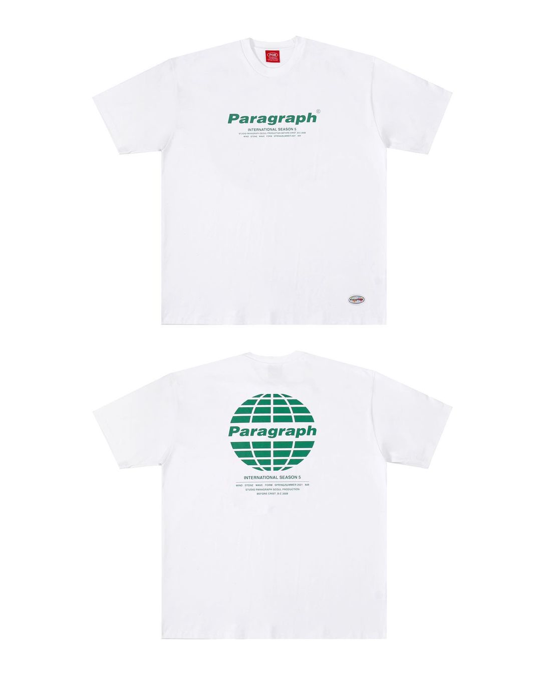 PARAGRAPH/21SS 地球儀ロゴ半袖Tシャツ – YOLOCED