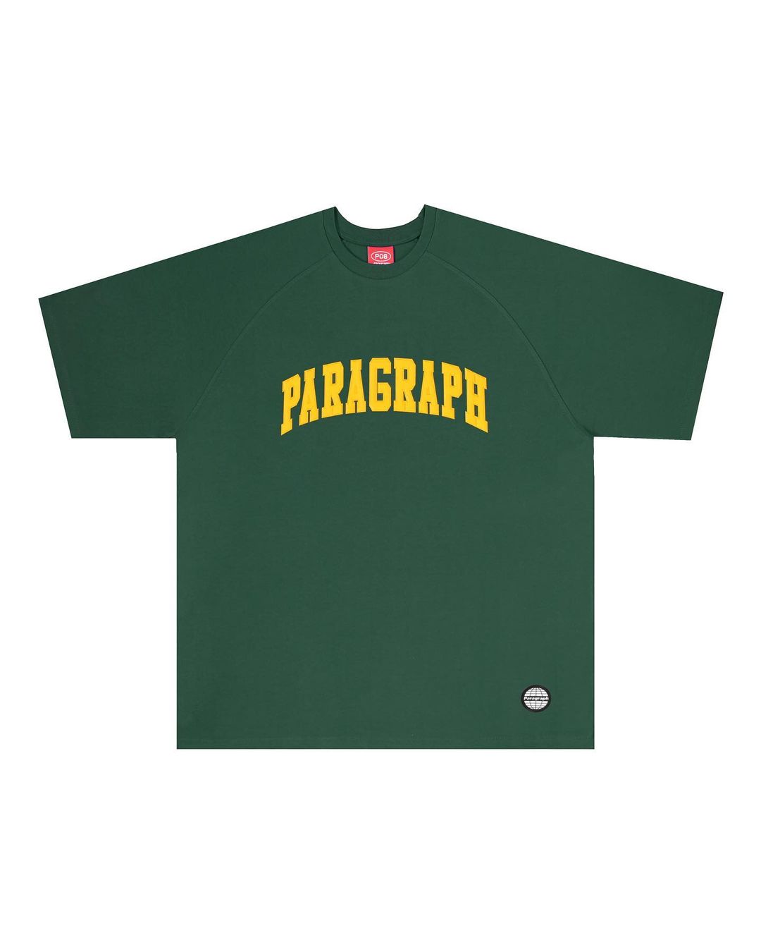 PARAGRAPH/21SS 立体カレッジロゴ 半袖Tシャツ