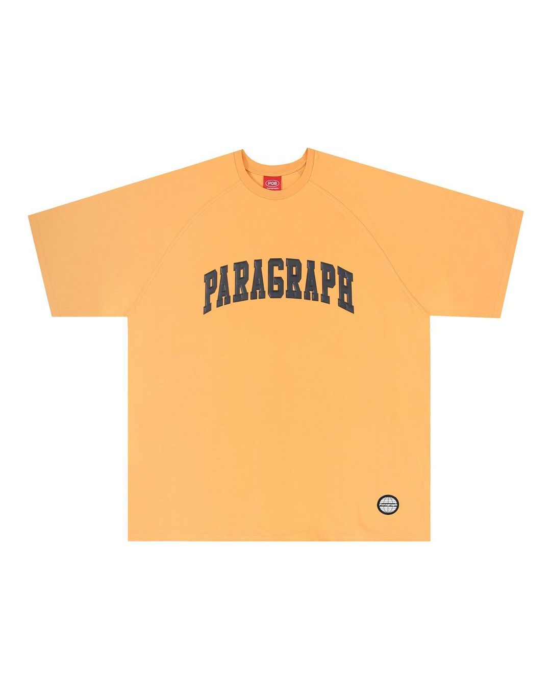 PARAGRAPH/21SS 立体カレッジロゴ 半袖Tシャツ