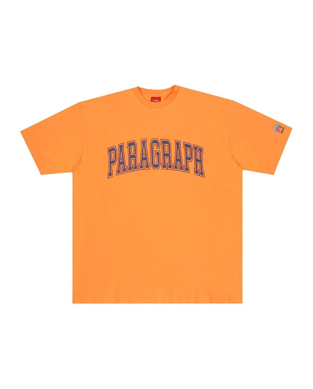 PARAGRAPH/21SS カレッジプリントロゴ 半袖Tシャツ