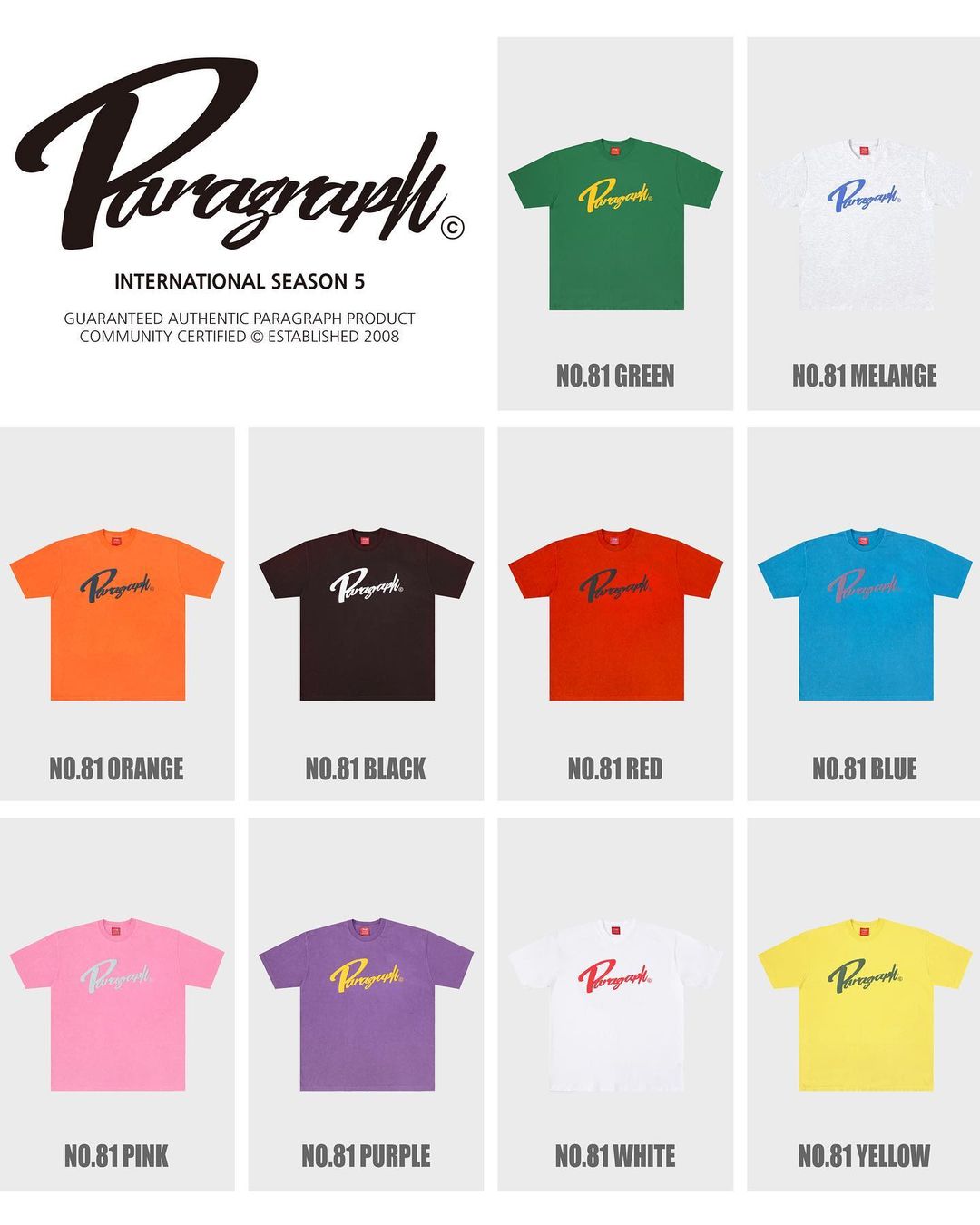 PARAGRAPH/21SS ヴィンテージウォッシュ 半袖Tシャツ