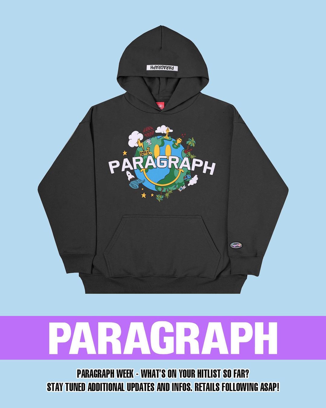 PARAGRAPH/21FW カラフルアースパーカー