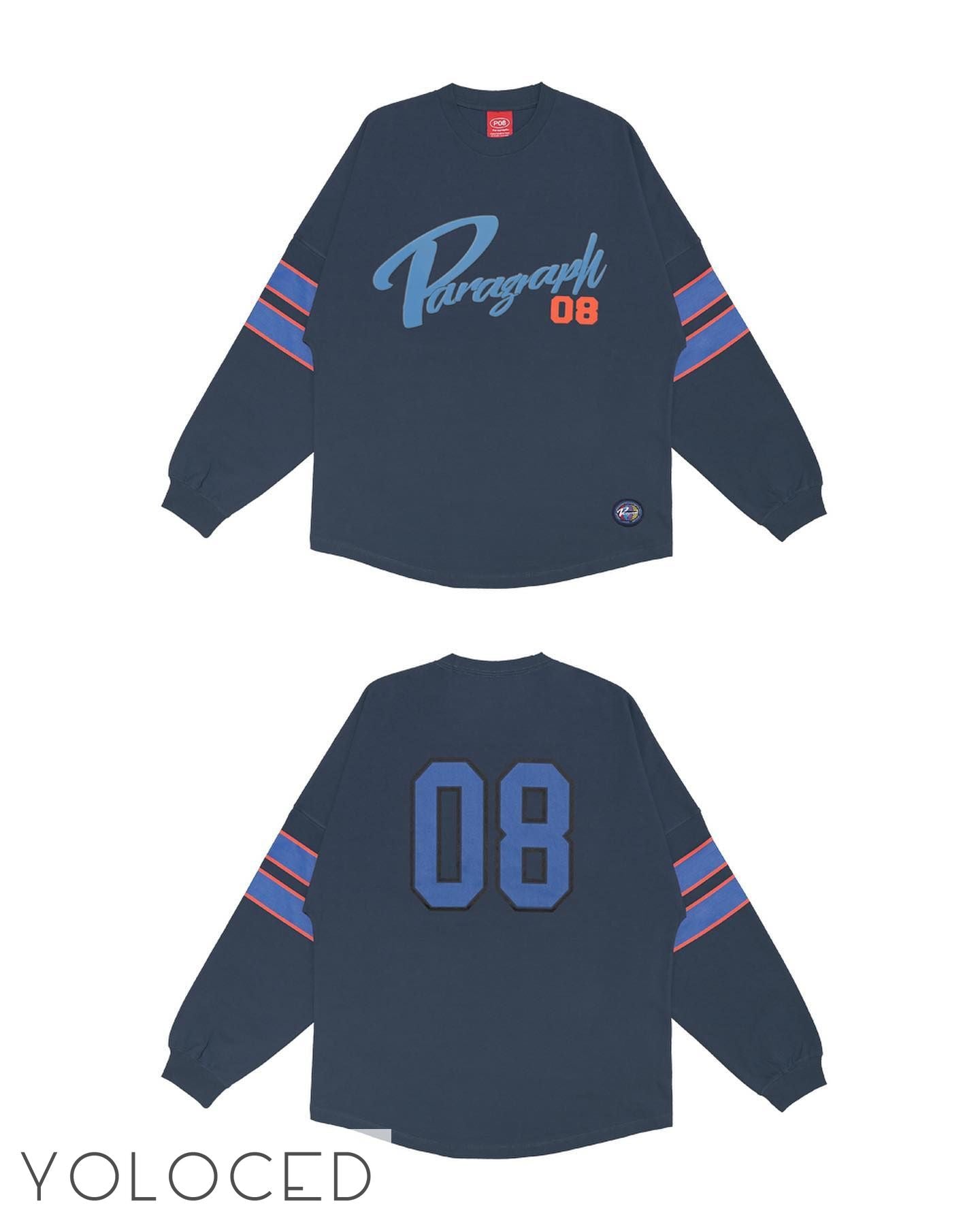 PARAGRAPH/22AW ベースボールロゴ ロングTシャツ