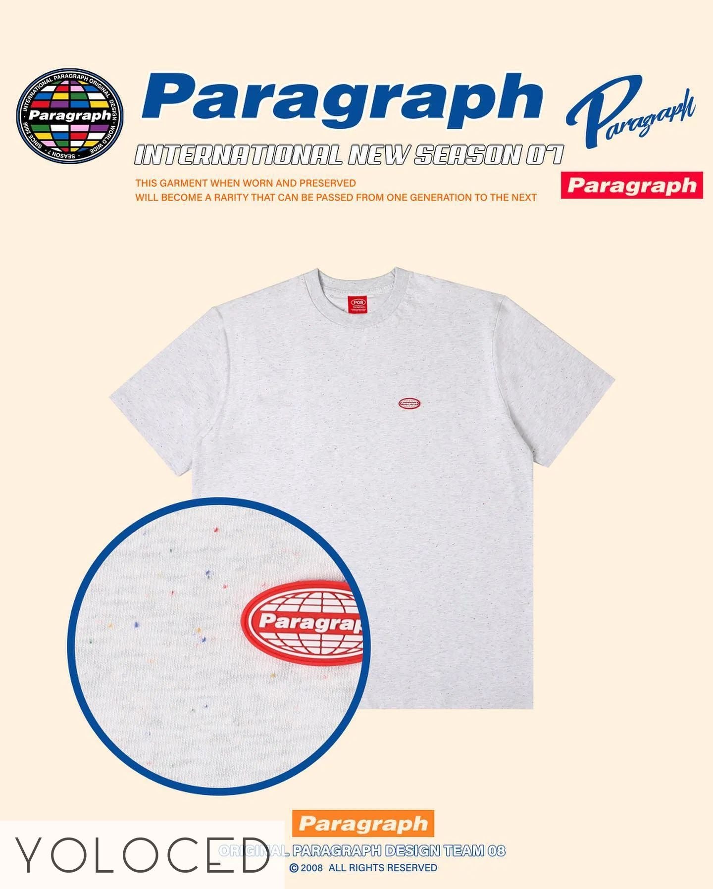 PARAGRAPH/22AW POPPING CANDY ジップアップパーカー