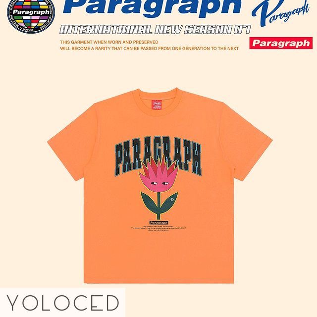 PARAGRAPH/22SS TULIP Tシャツ