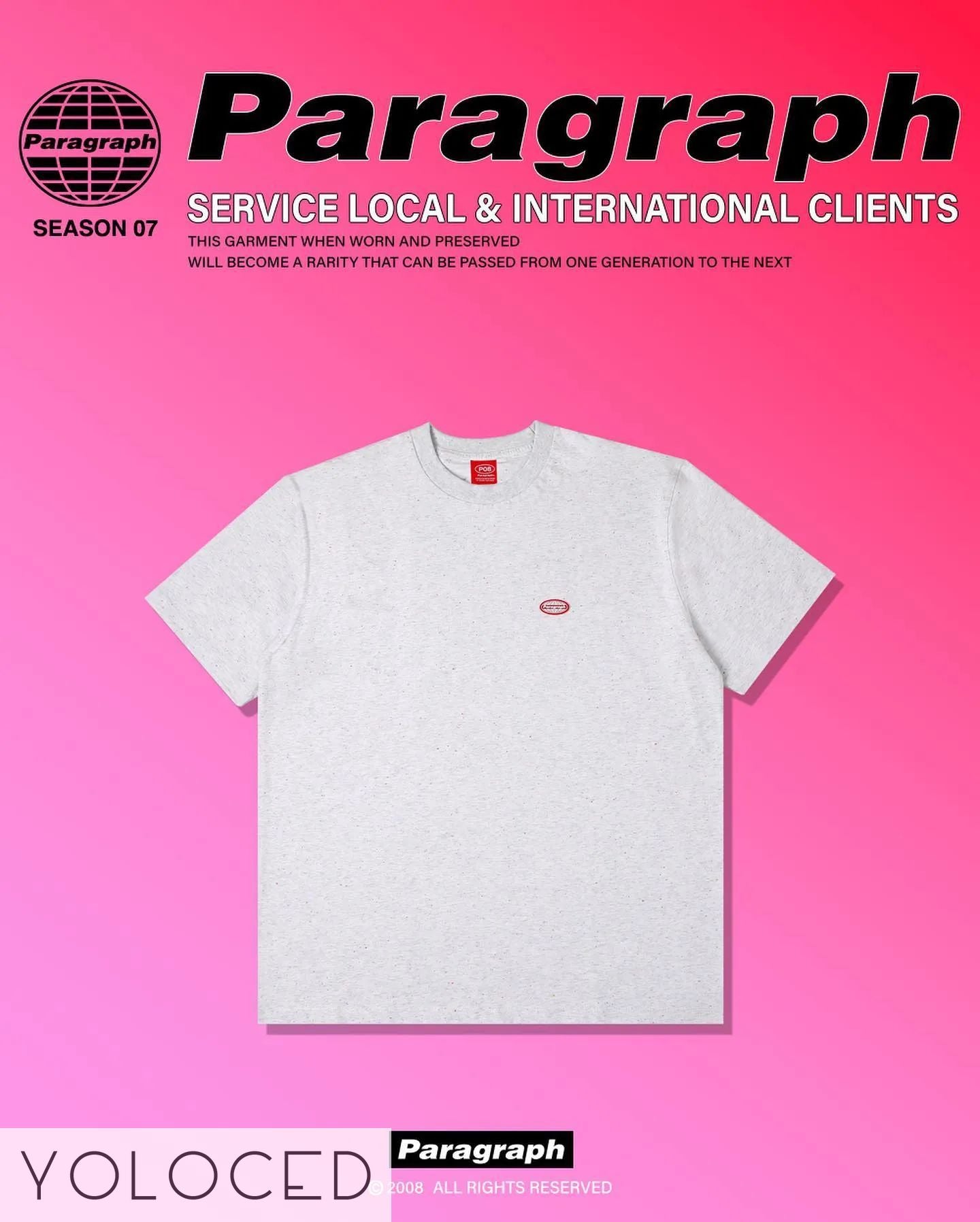 PARAGRAPH/22AW POPPING CANDY Tシャツ