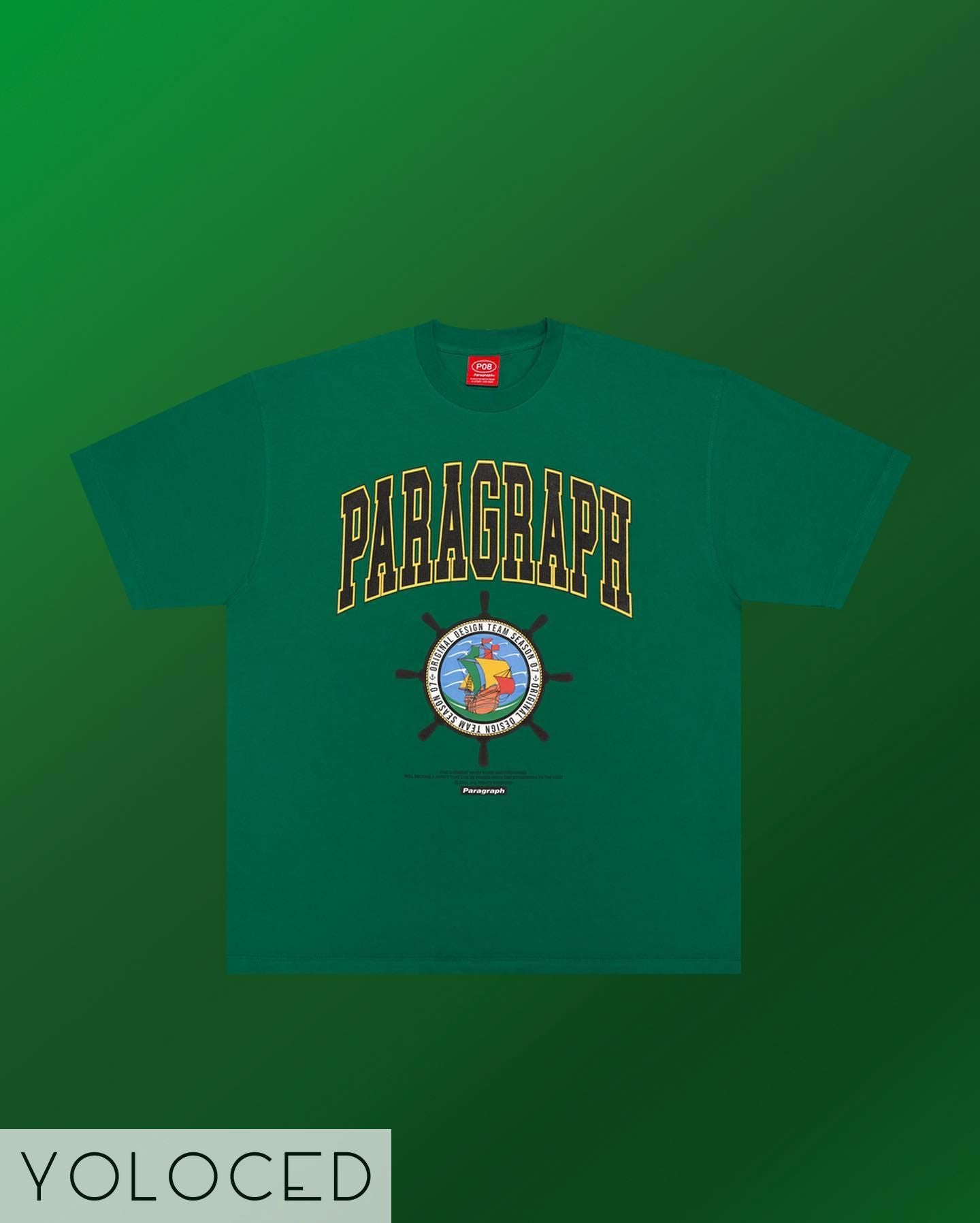 PARAGRAPH/22SS レトロSTEER Tシャツ