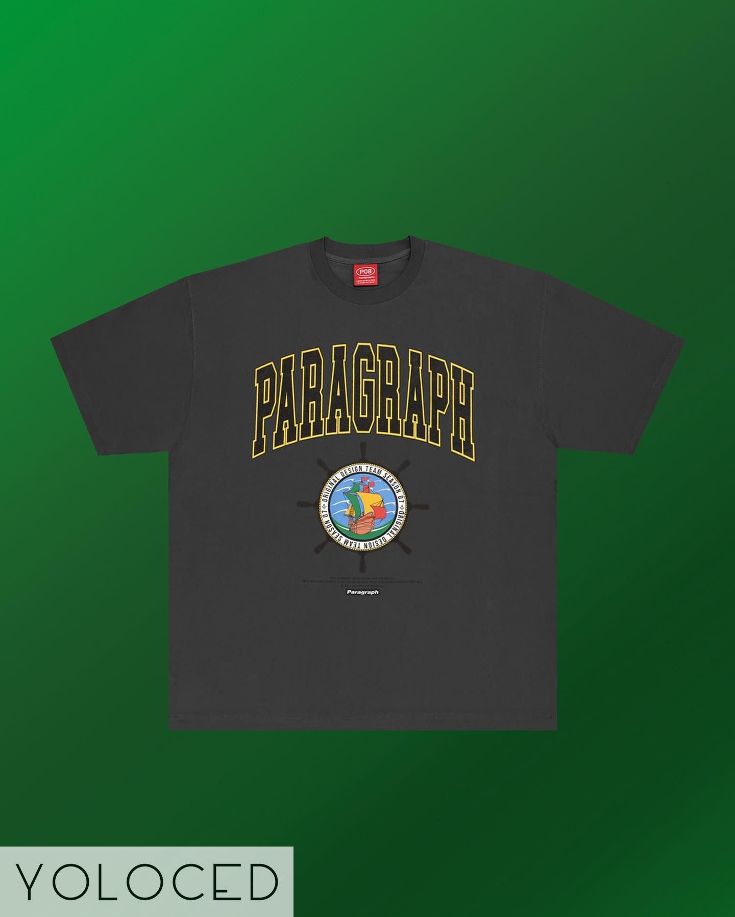 PARAGRAPH/22SS レトロSTEER Tシャツ