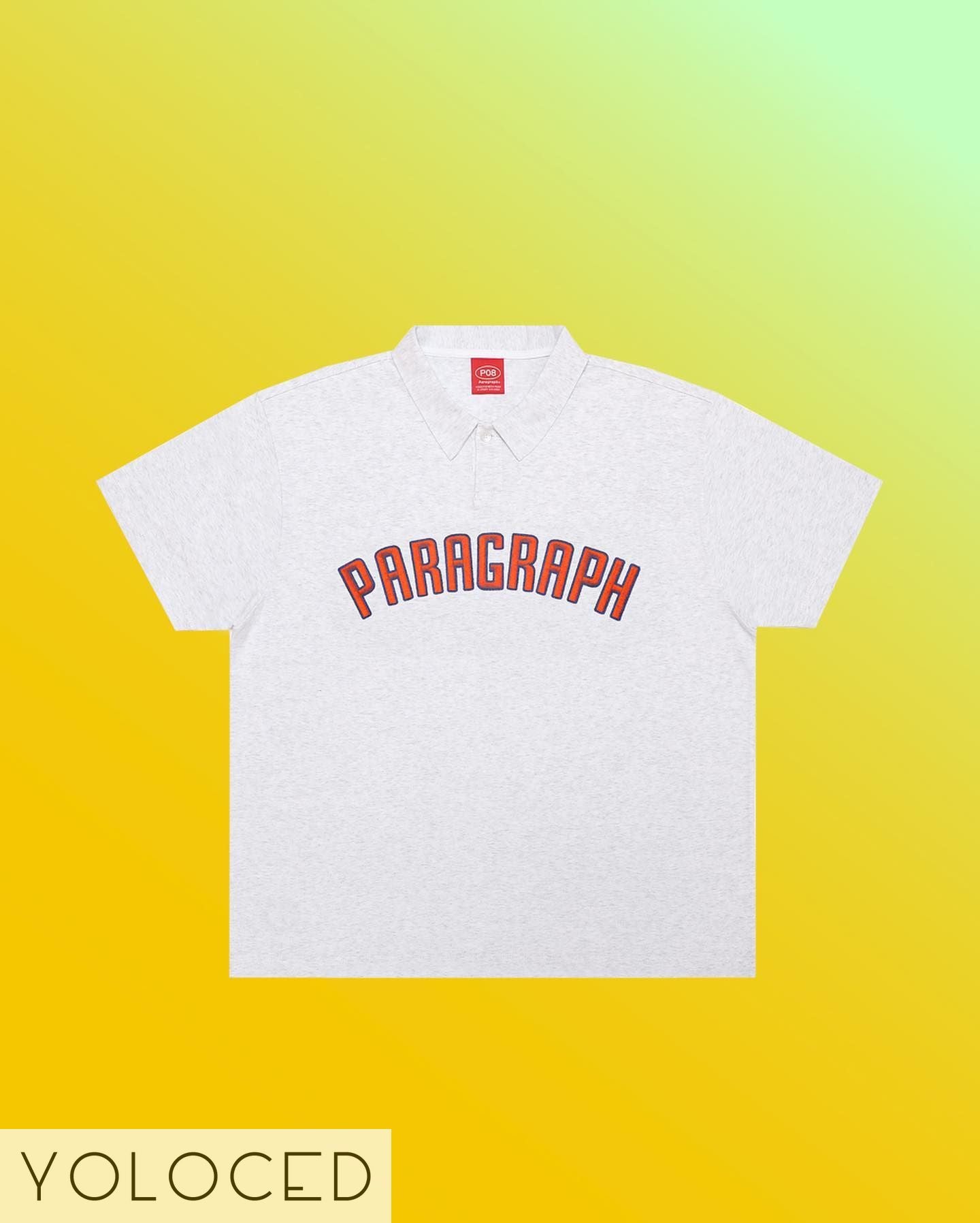 PARAGRAPH/22SS カレッジポロシャツ