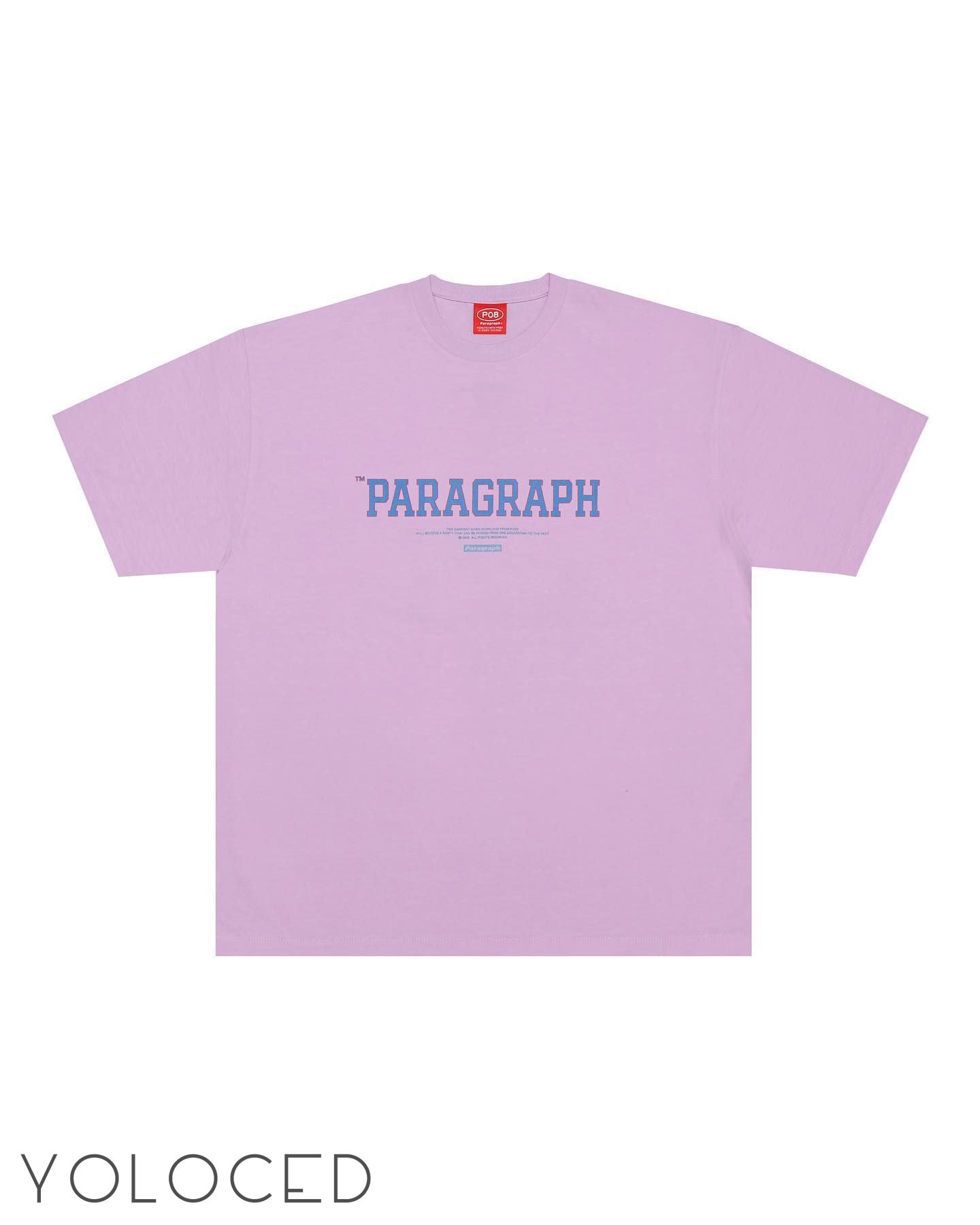PARAGRAPH/22SS レトロロゴ Tシャツ
