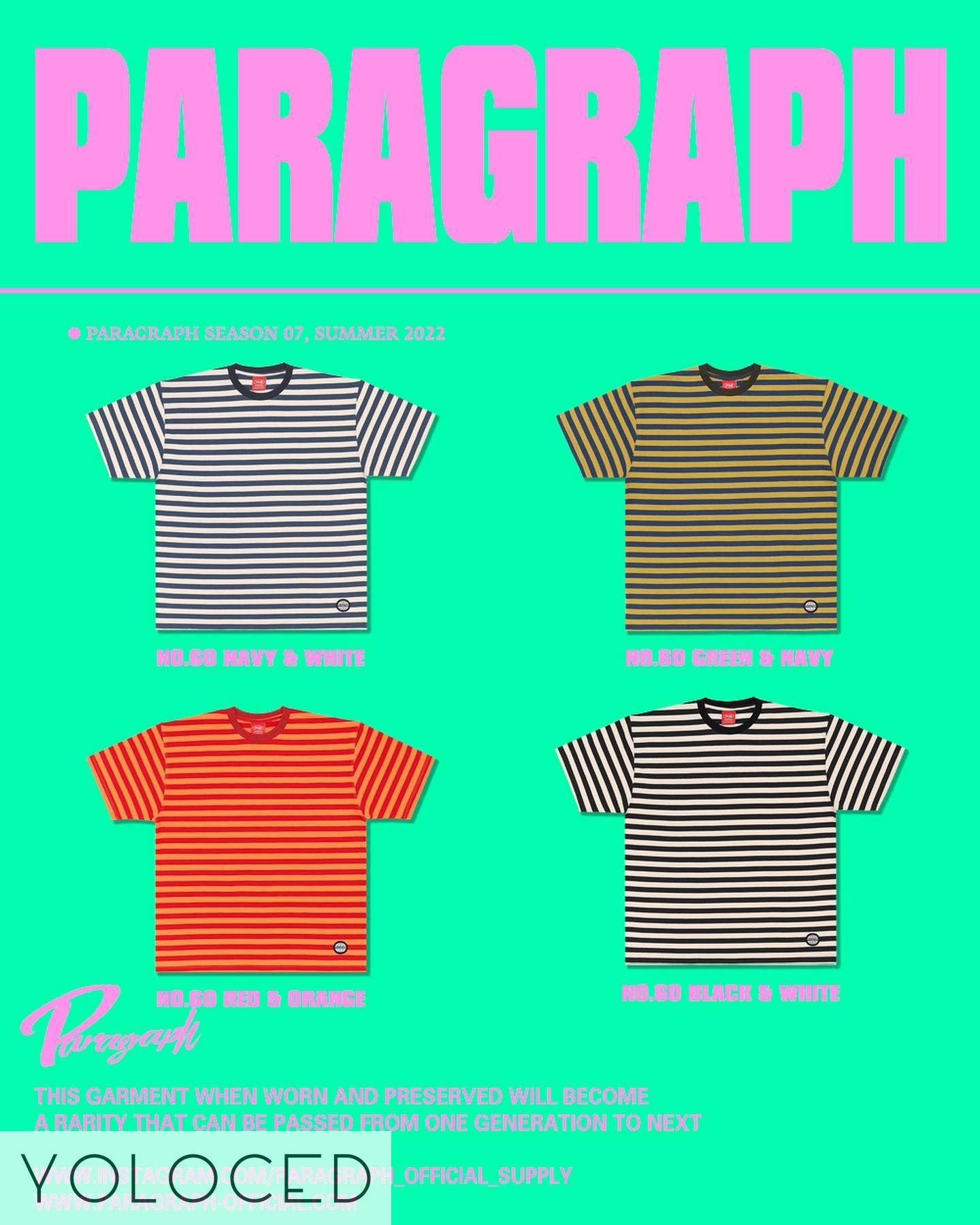 PARAGRAPH/22SS レトロシップ Tシャツ