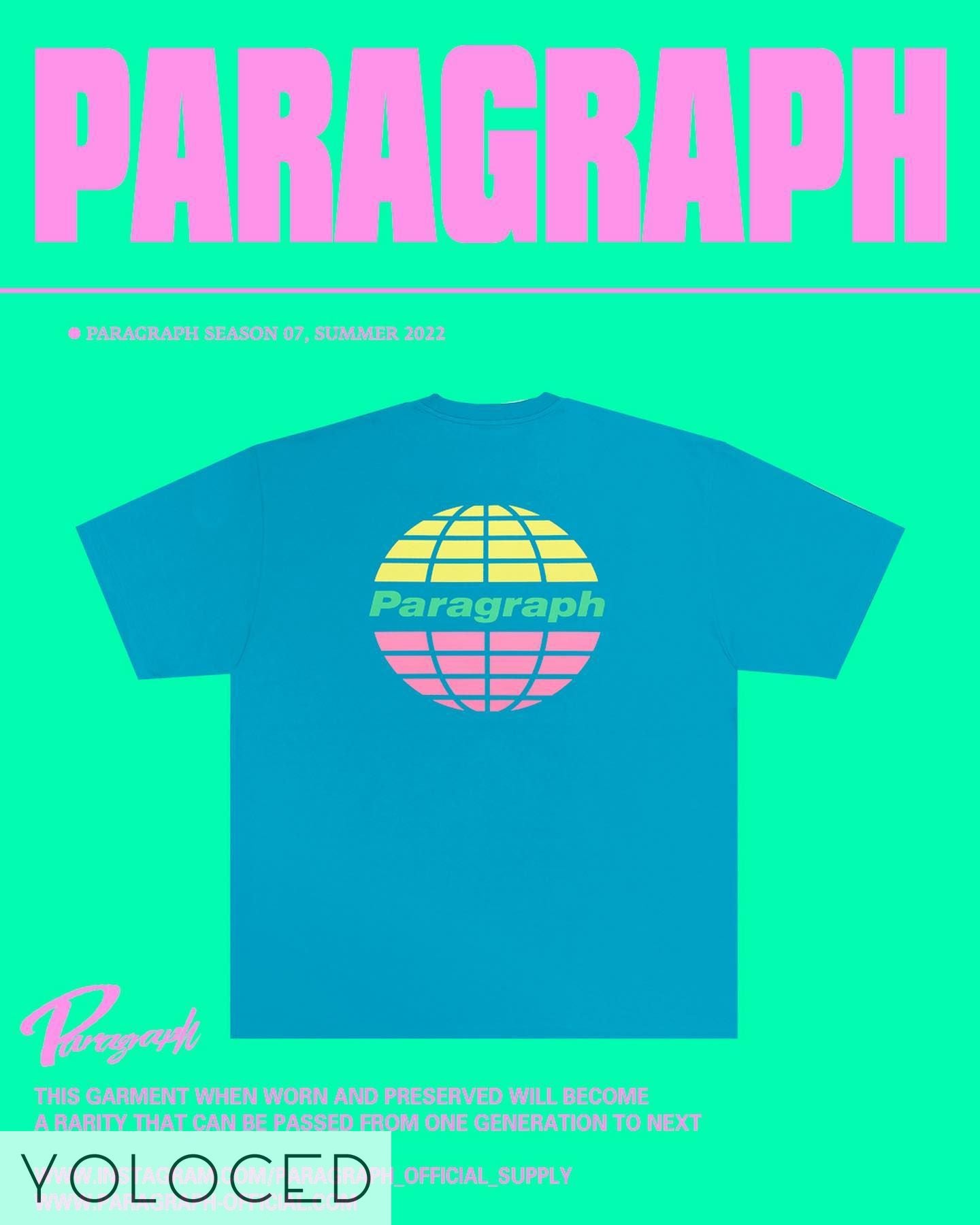 PARAGRAPH/22SS ペプシロゴ Tシャツ